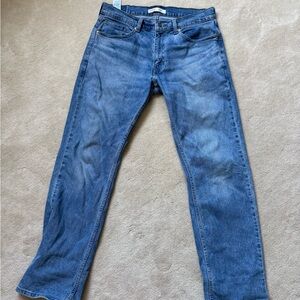 Signature by Levi Strauss Men's Blue Straight Jeans